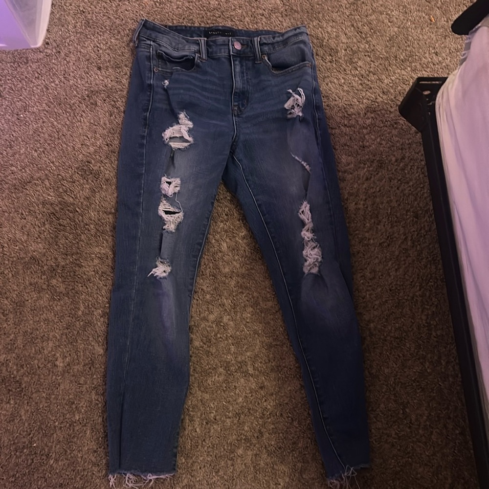 Aeropostale high rise jeggings size 6 regular